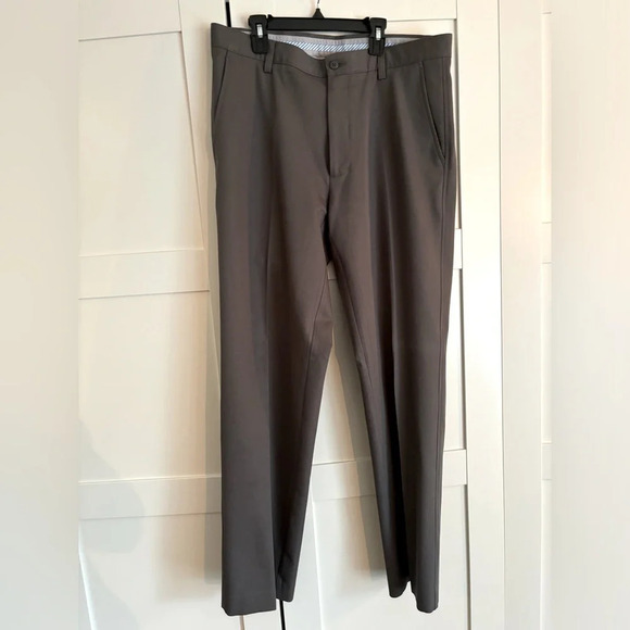 Footjoy Pants Mens 34X32 5 Pocket Performance Golf Athletic Fit FJ Gray Chino - Picture 2 of 5